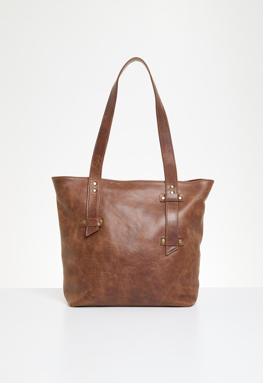 Bovino - Lanza shopper - tabacco