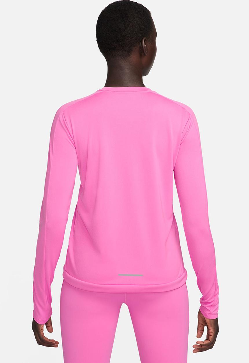 Nike - W nk df pacer crew - playful pink/reflective silver