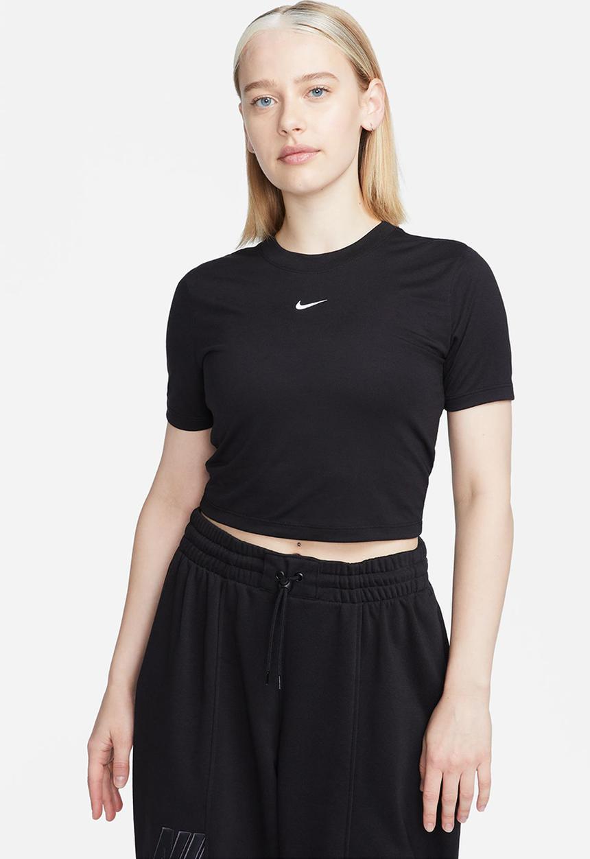 Nike - W nsw essential slim crop - black