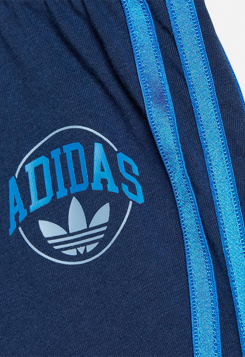 adidas Originals - Short tee set - white & night indigo