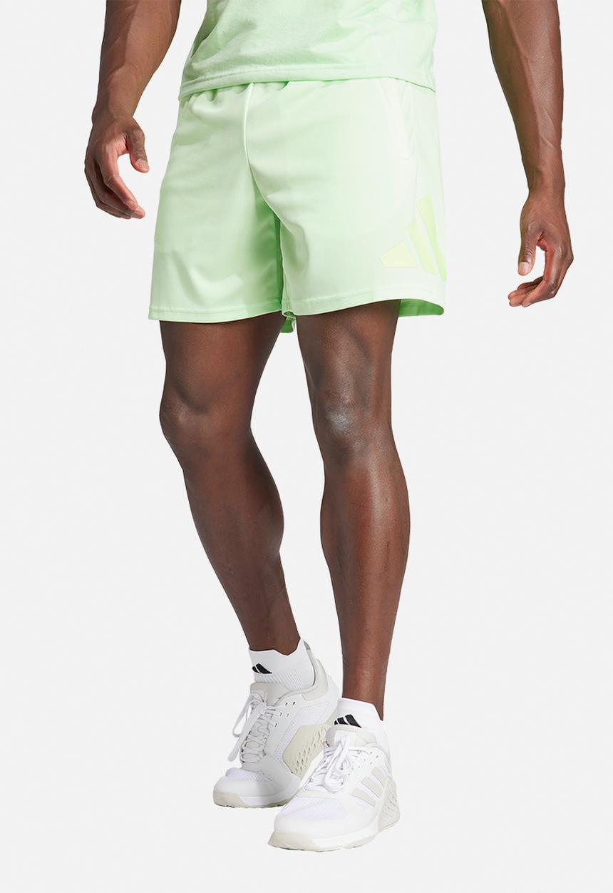 adidas Performance - Train Essentials logo training shorts- jade-green