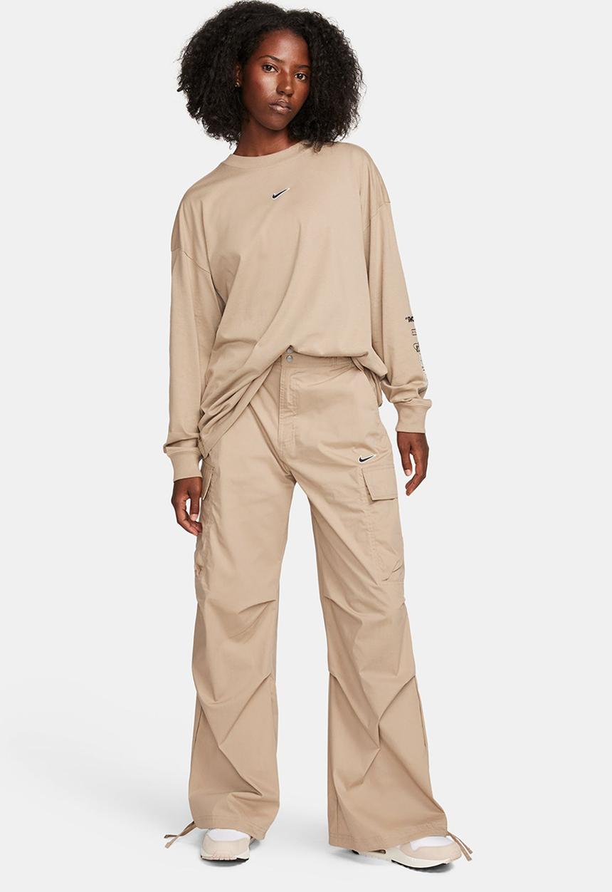 Nike - W nsw woven os pants hr sw - khaki