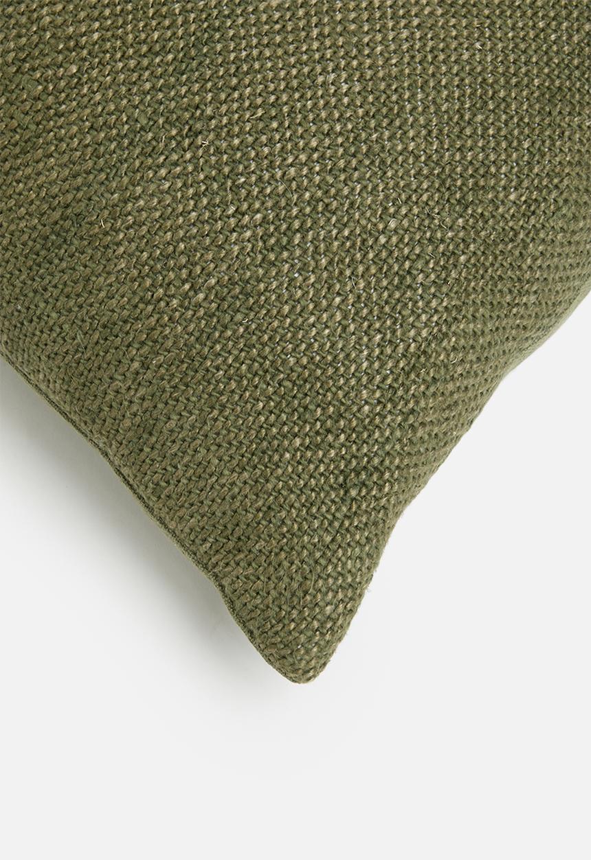 Hertex Fabrics - Silo feather inner cushion - green