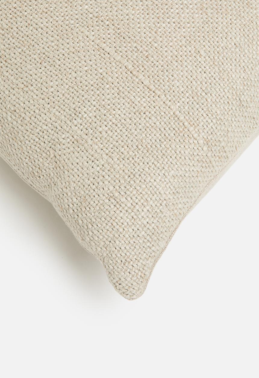 Hertex Fabrics - Ebony feather inner cushion - neutral