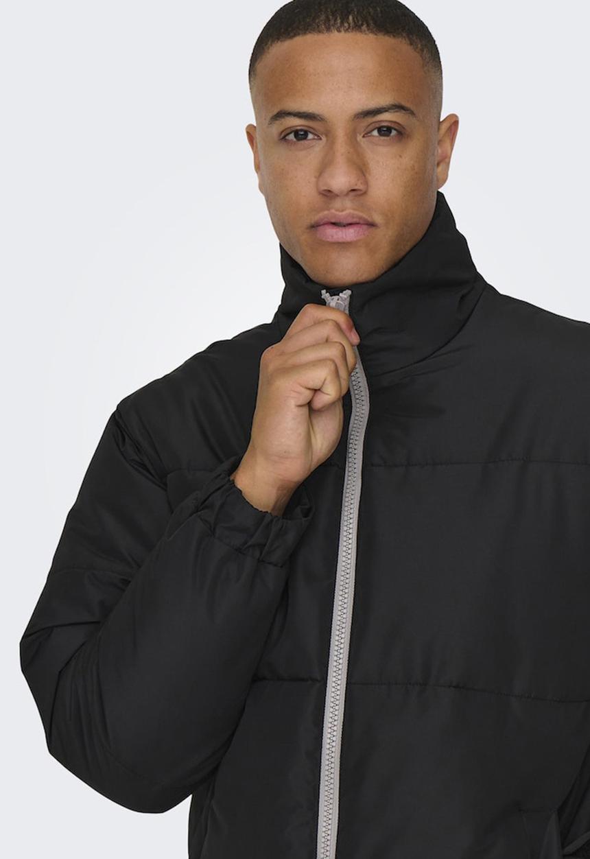 Only & Sons - ONSCatch Puffer Jacket Otw - Black