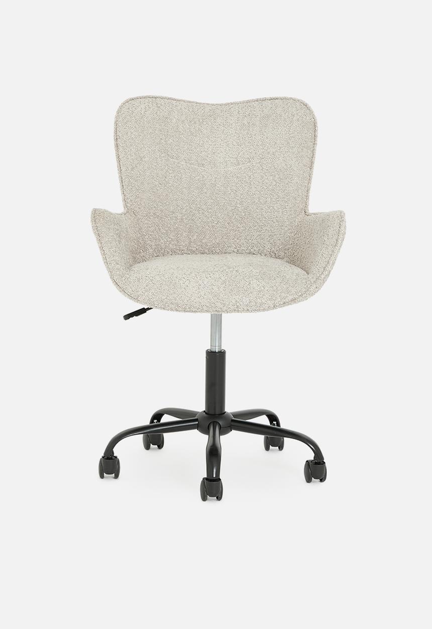 Sixth Floor - Cohen office chair - natural boucle