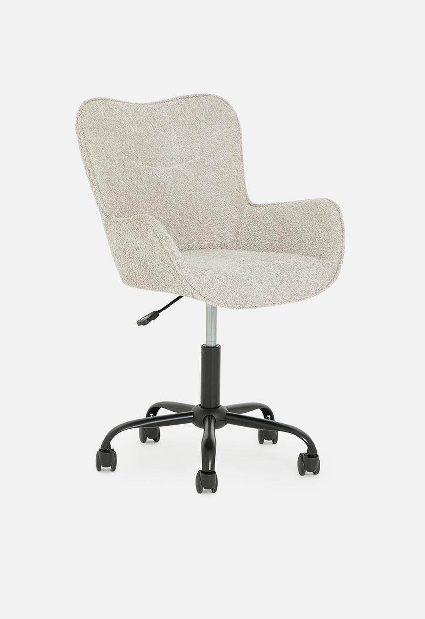 Sixth Floor - Cohen office chair - natural boucle