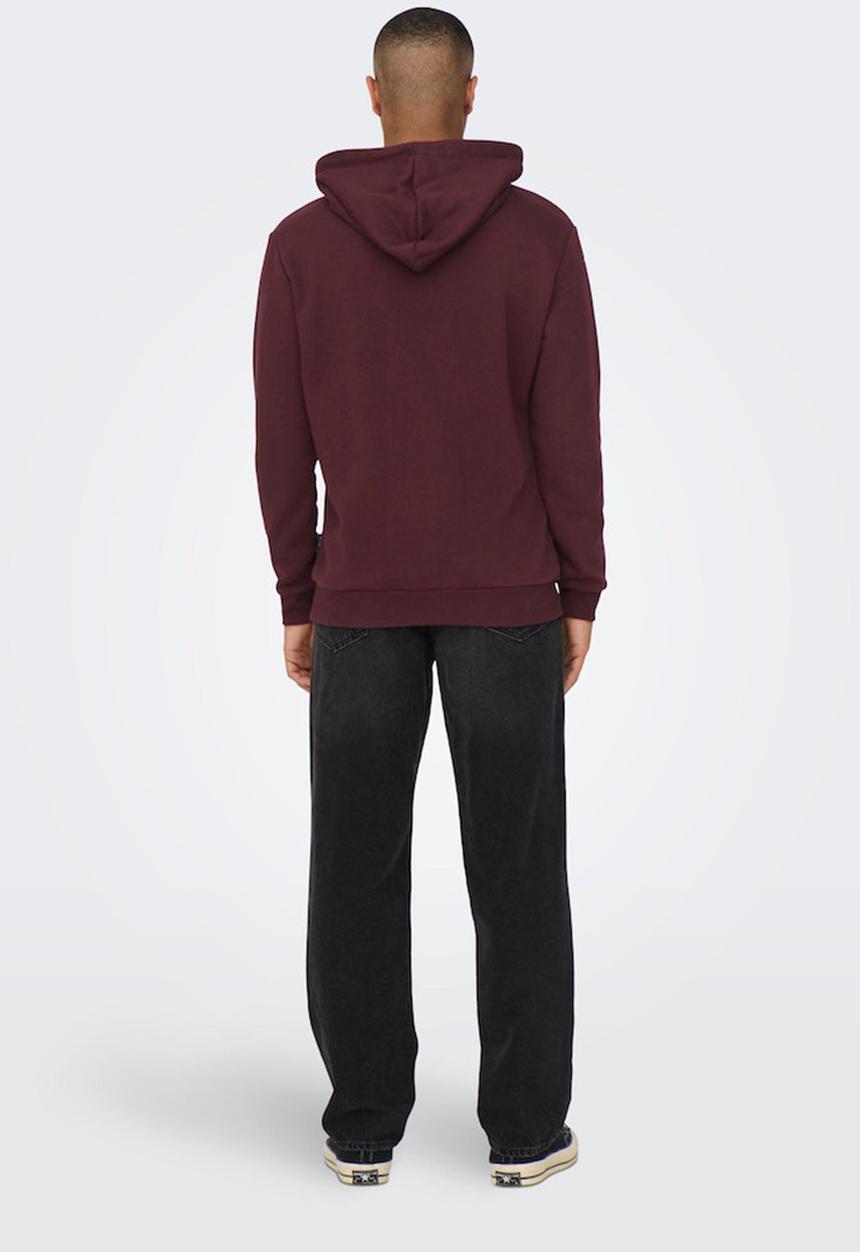 Only & Sons - ONSCeres Hooodie Sweat - Fudge
