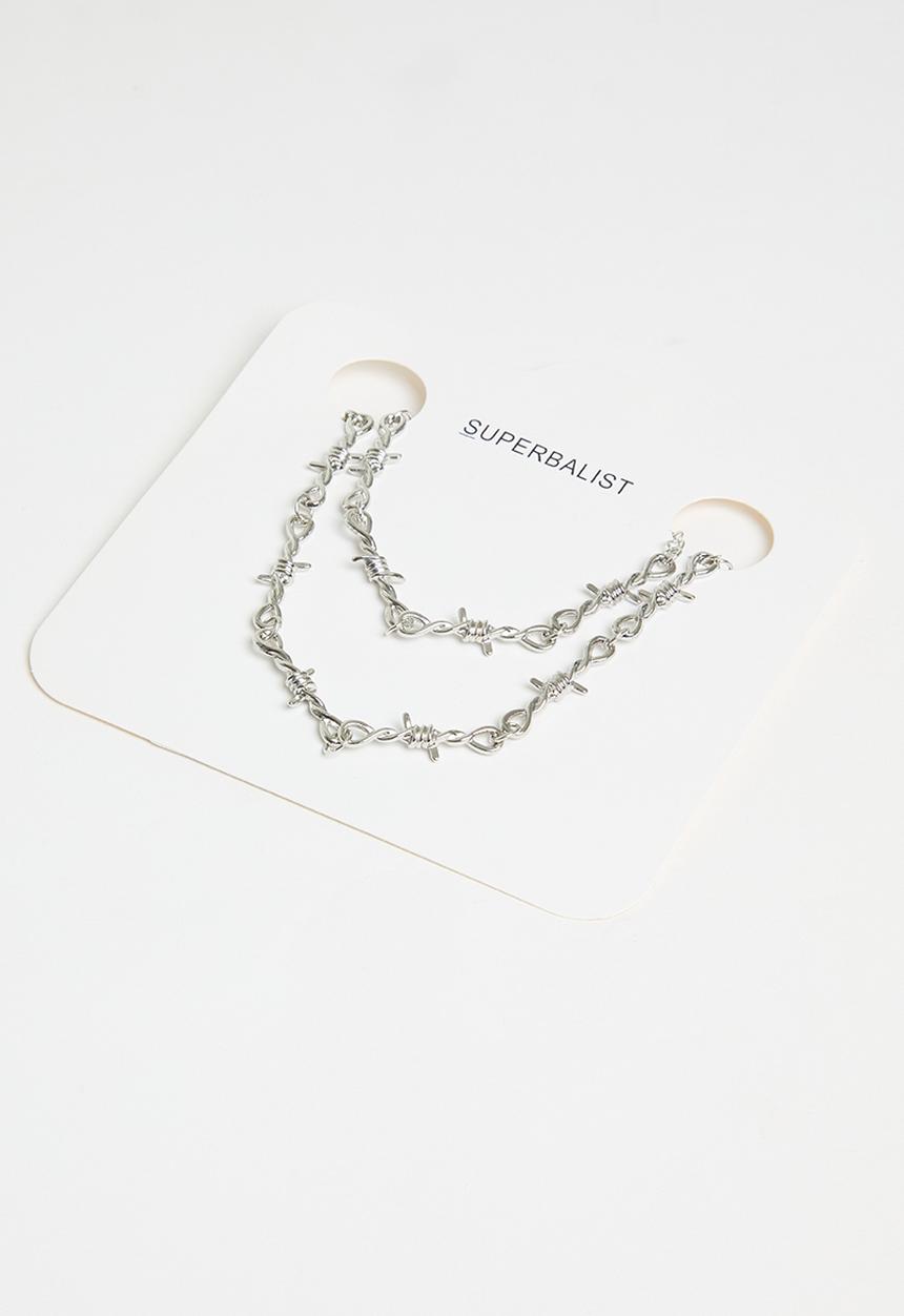 Superbalist - Mandla necklace and bracelet set - silver