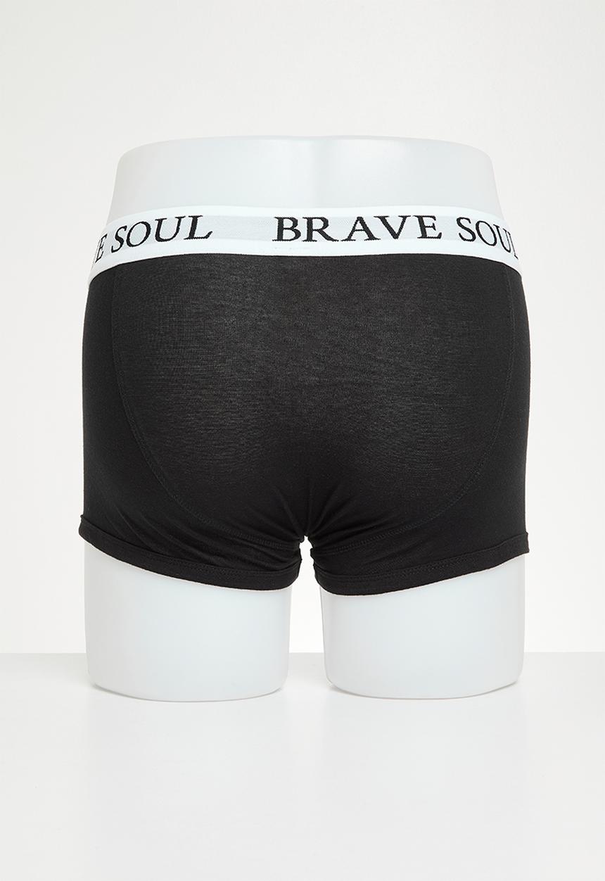 Brave Soul - MBX-648ORG 3 pack - black