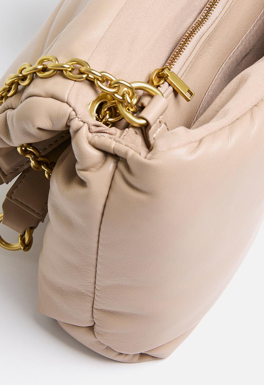MANGO - Bag falco-ta - light pastel brown