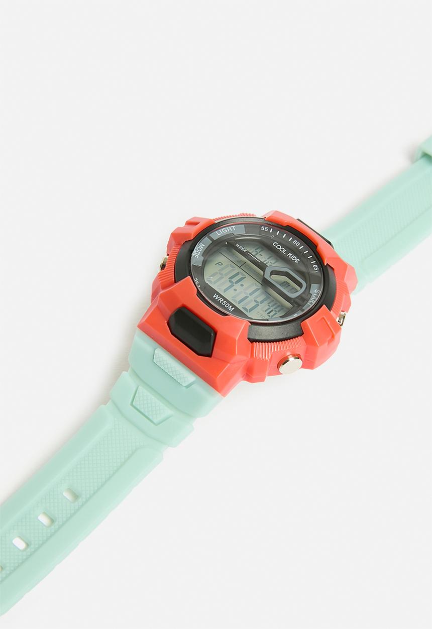 Cool Kids - Shield Digital 50M WR - Blue & Orange