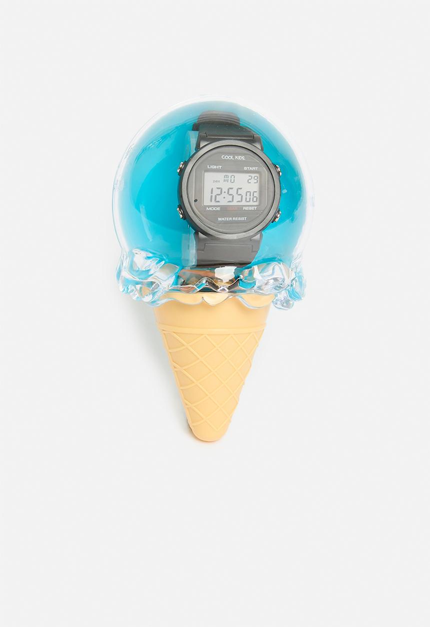 Cool Kids - Track digital 50m watch - black