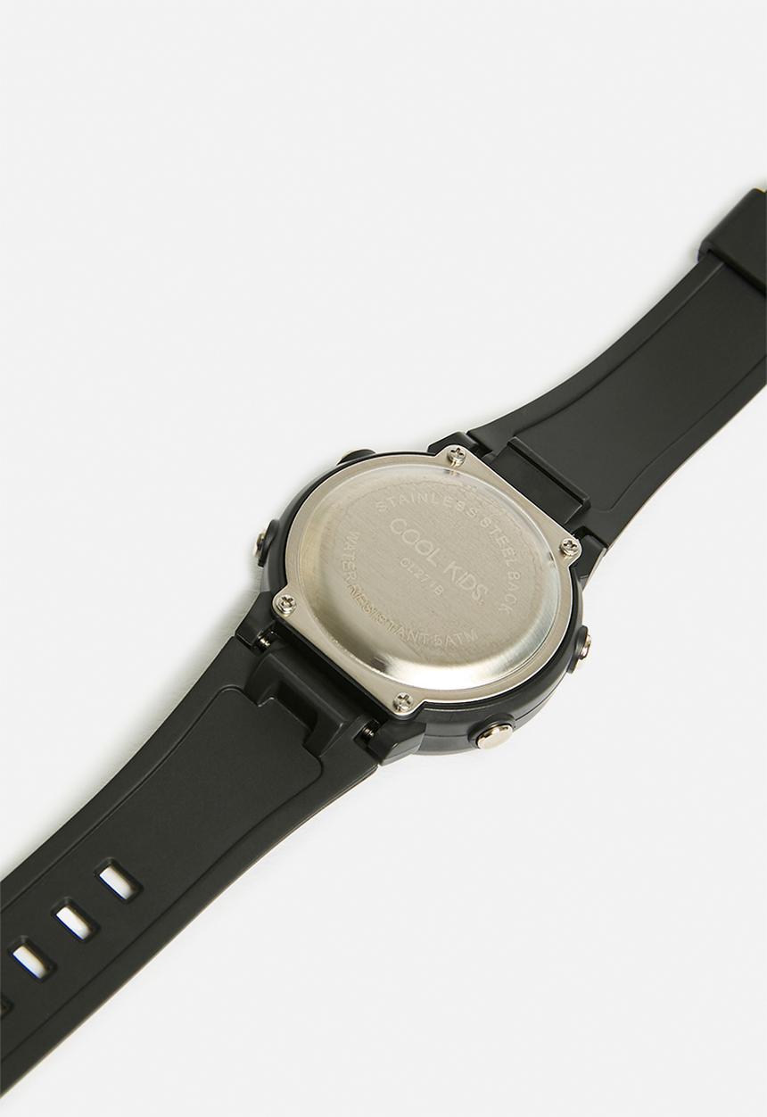Cool Kids - Track digital 50m watch - black