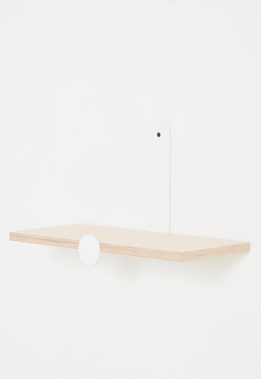 Native Decor - Calire wall mounter shelf-white