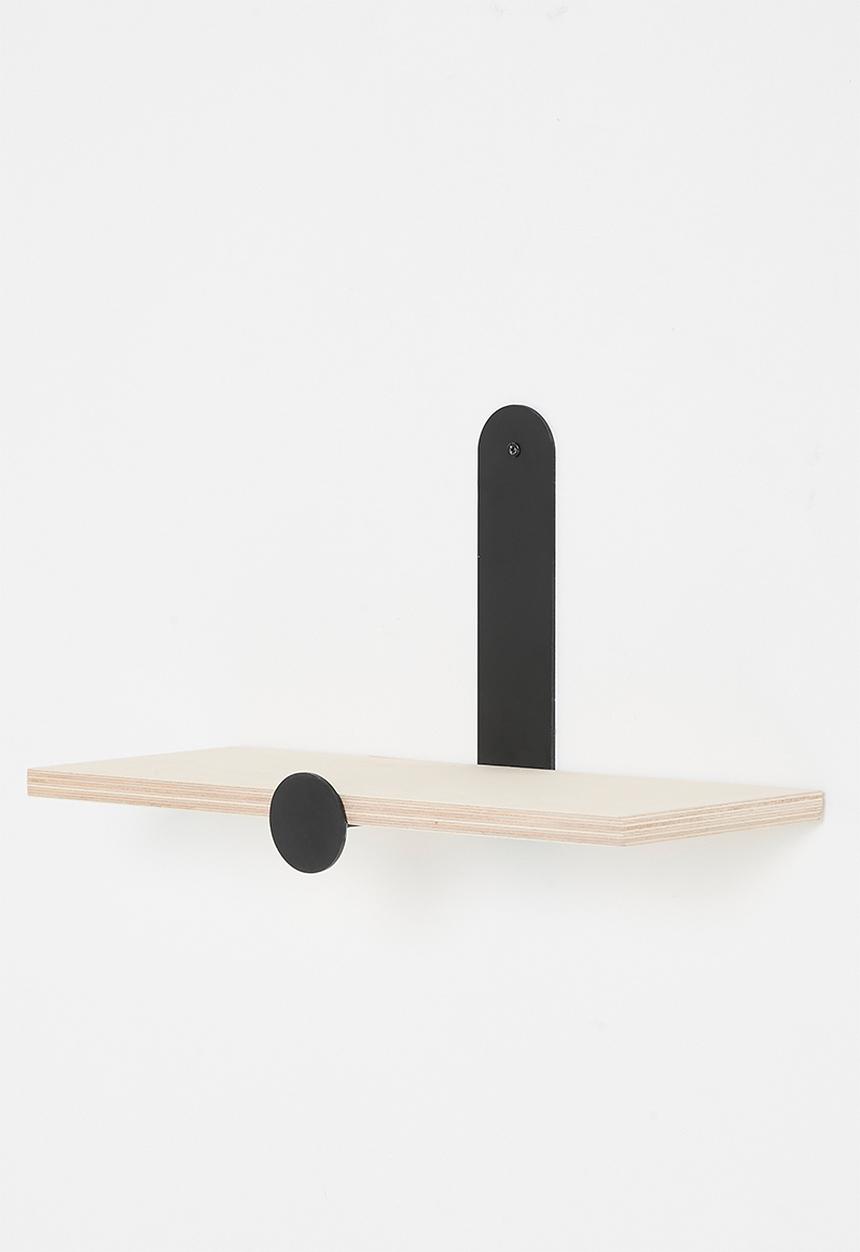 Native Decor - Calire wall mounter shelf - black