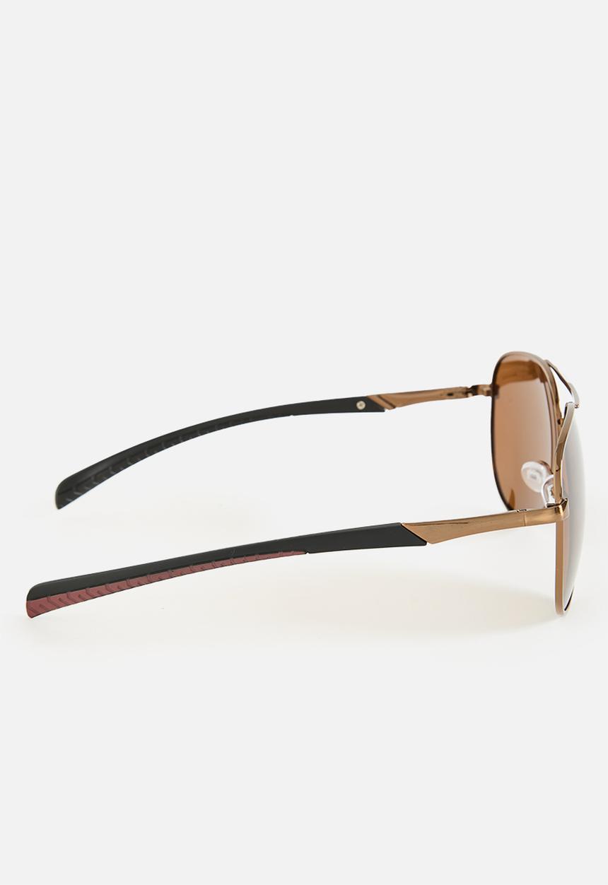 Lark & Crosse - Kevin aviator sunglasses - brown