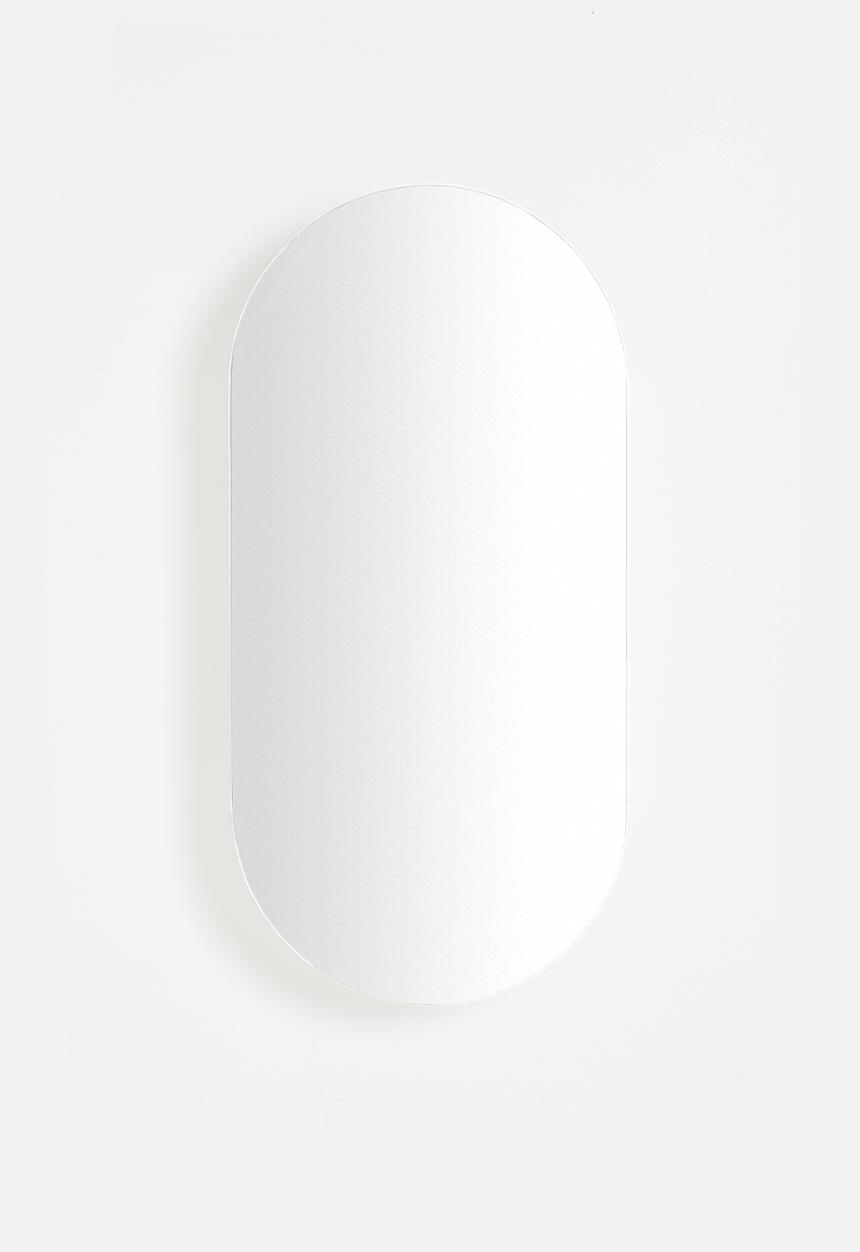 Native Decor - Wall mounted pill bathroom cabinet - white