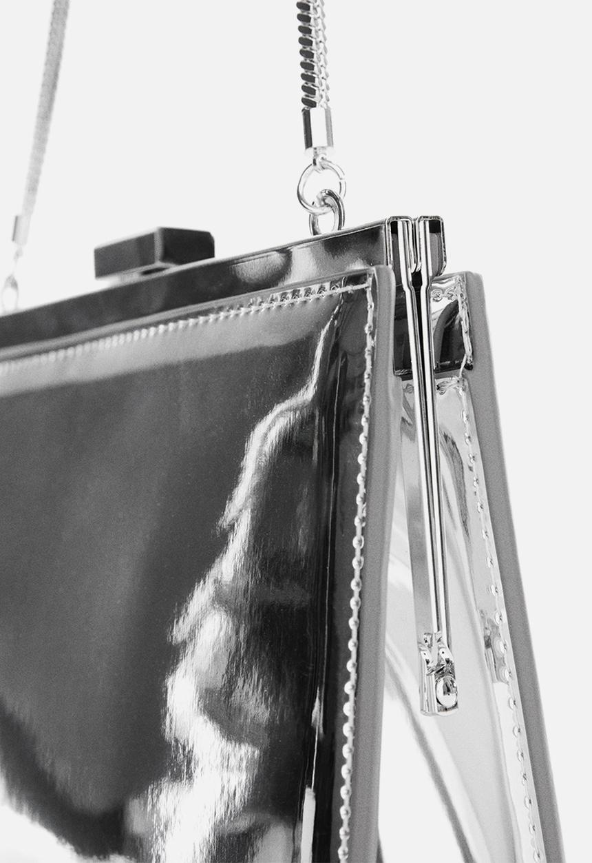 MANGO - Bag cecilia-pl - silver