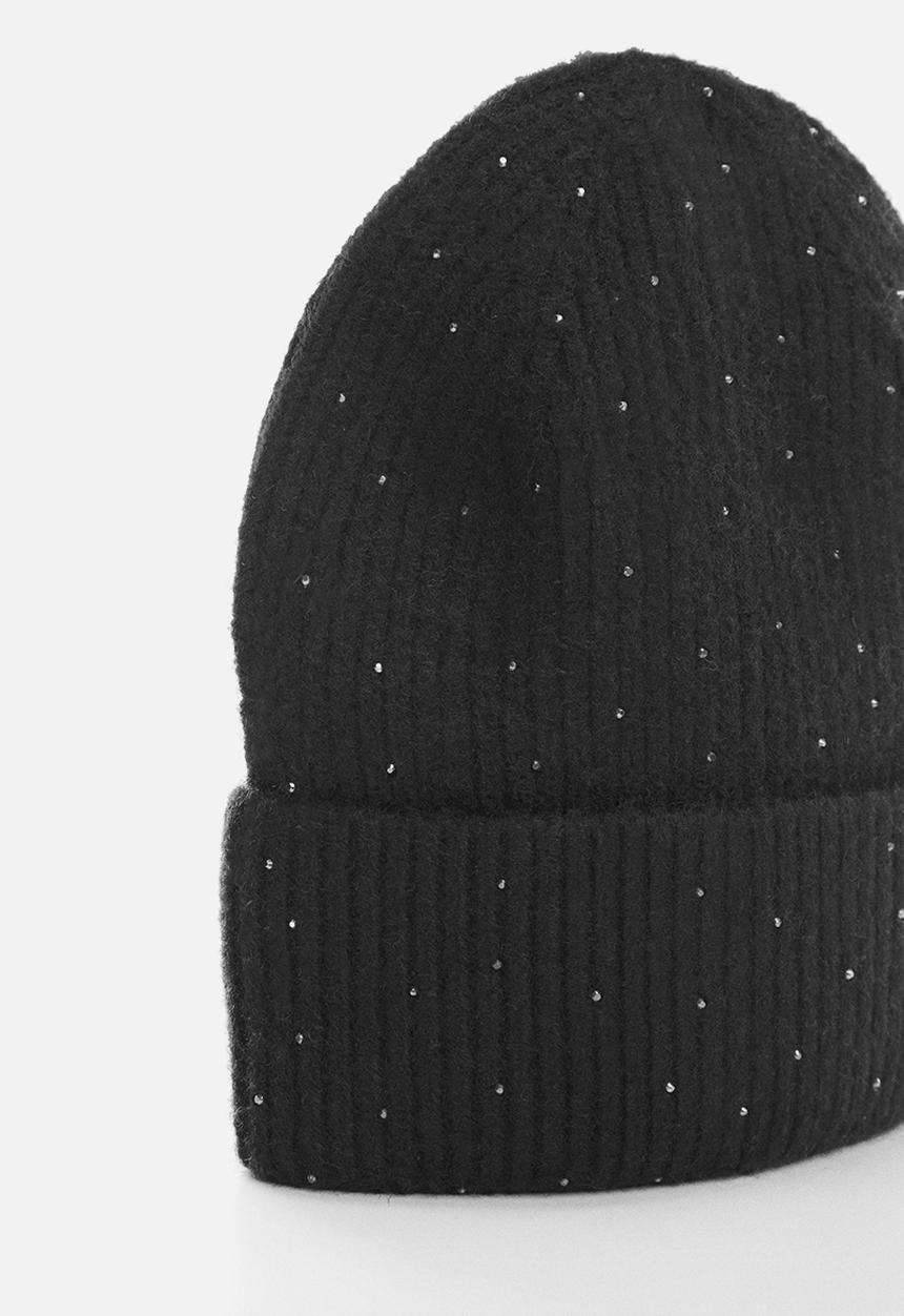 MANGO - Hat skyler - black