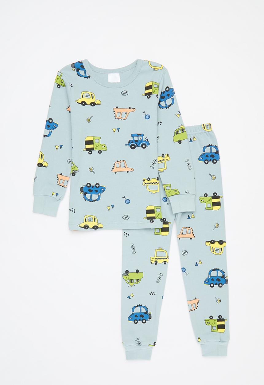 Pop Candy - Printed pj set - blue