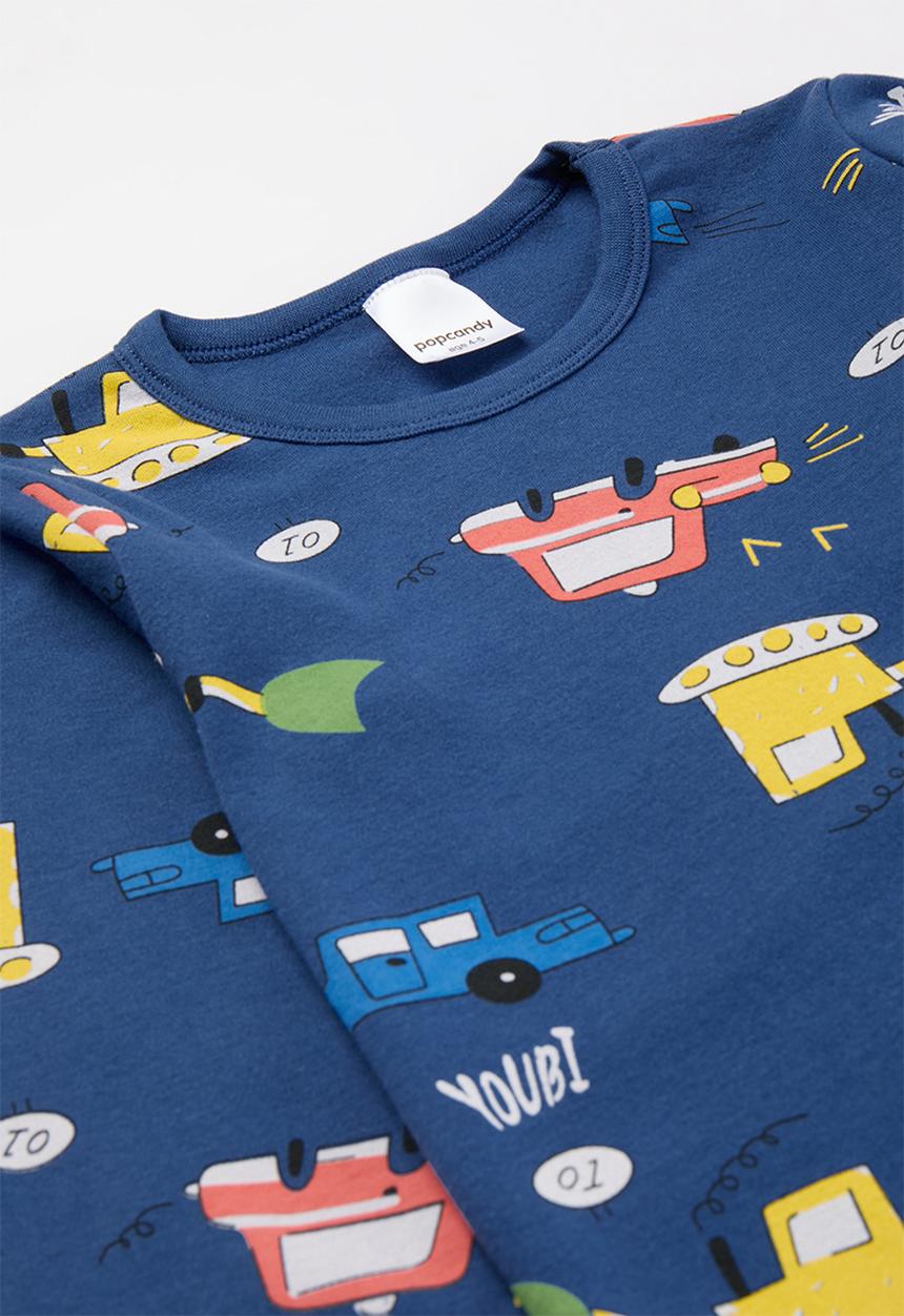 Pop Candy - Printed pj set - blue