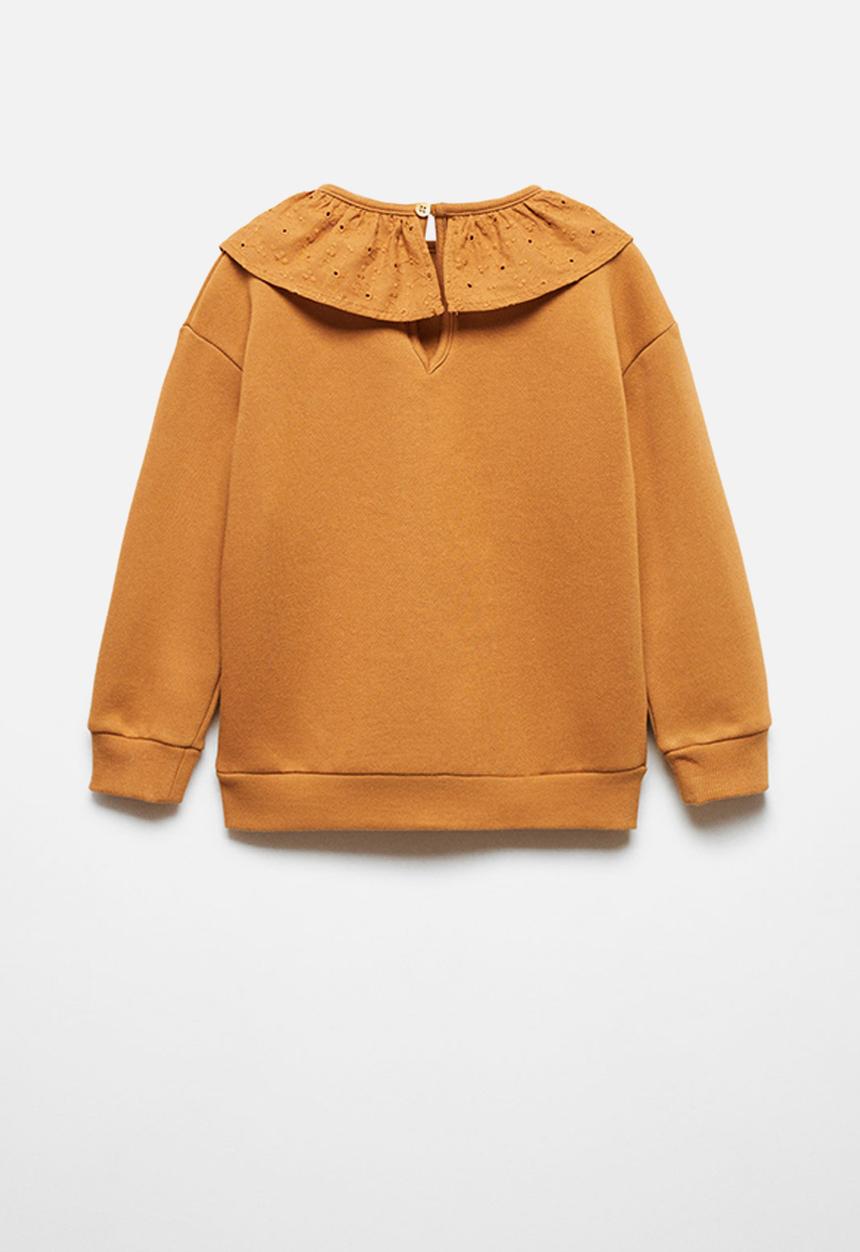 MANGO - Sweatshirt olivia - ochre