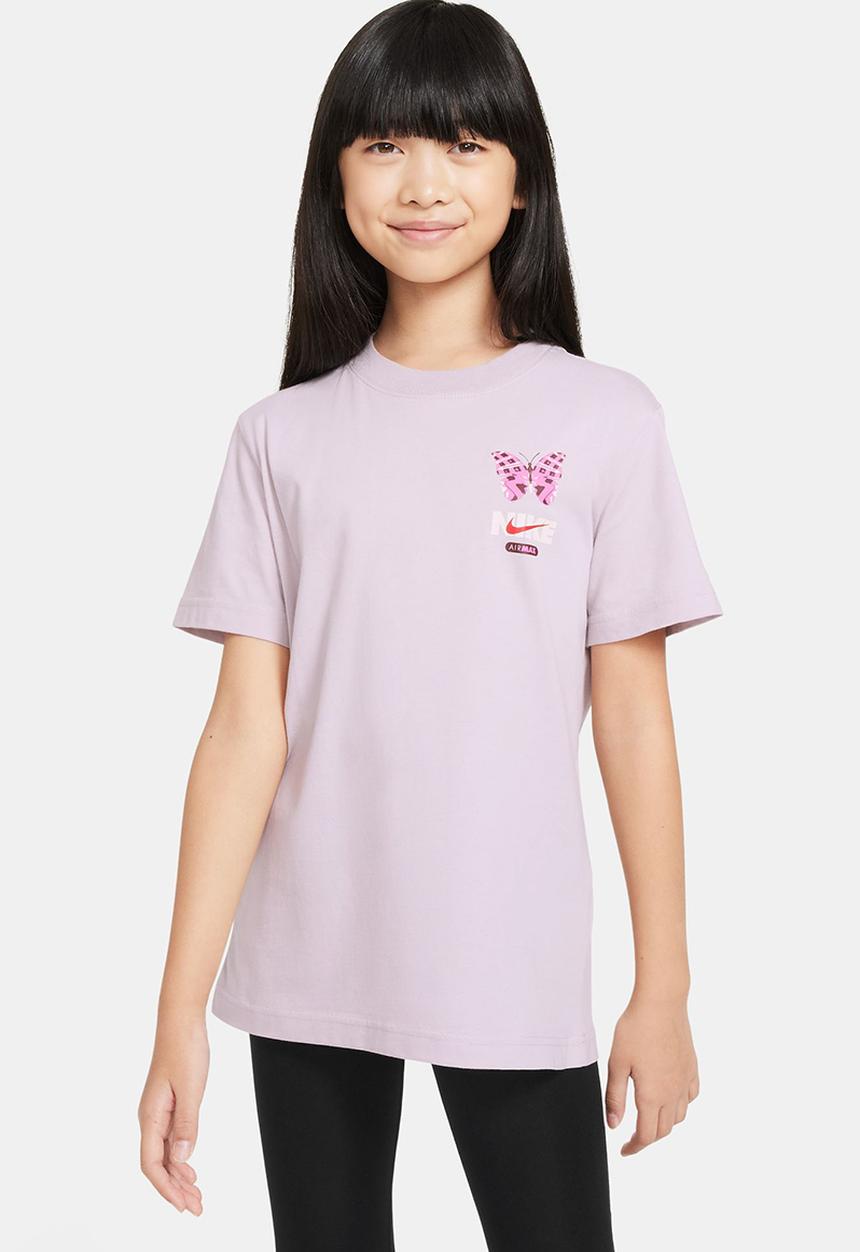 Nike - G Nsw Tee Boy Max Butterfly - Platinum Violet