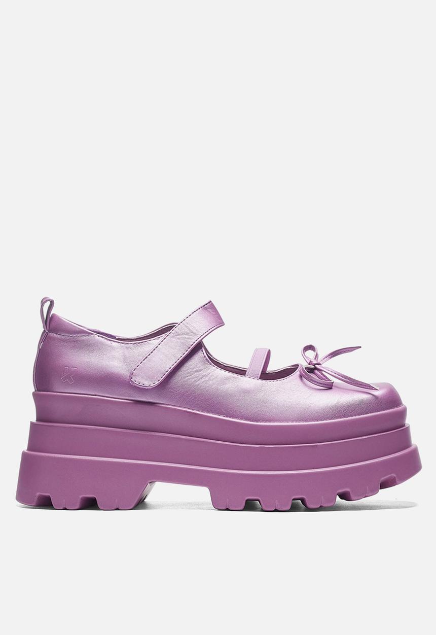 Koi Footwear - Snow doll trident mary jane - purple shine