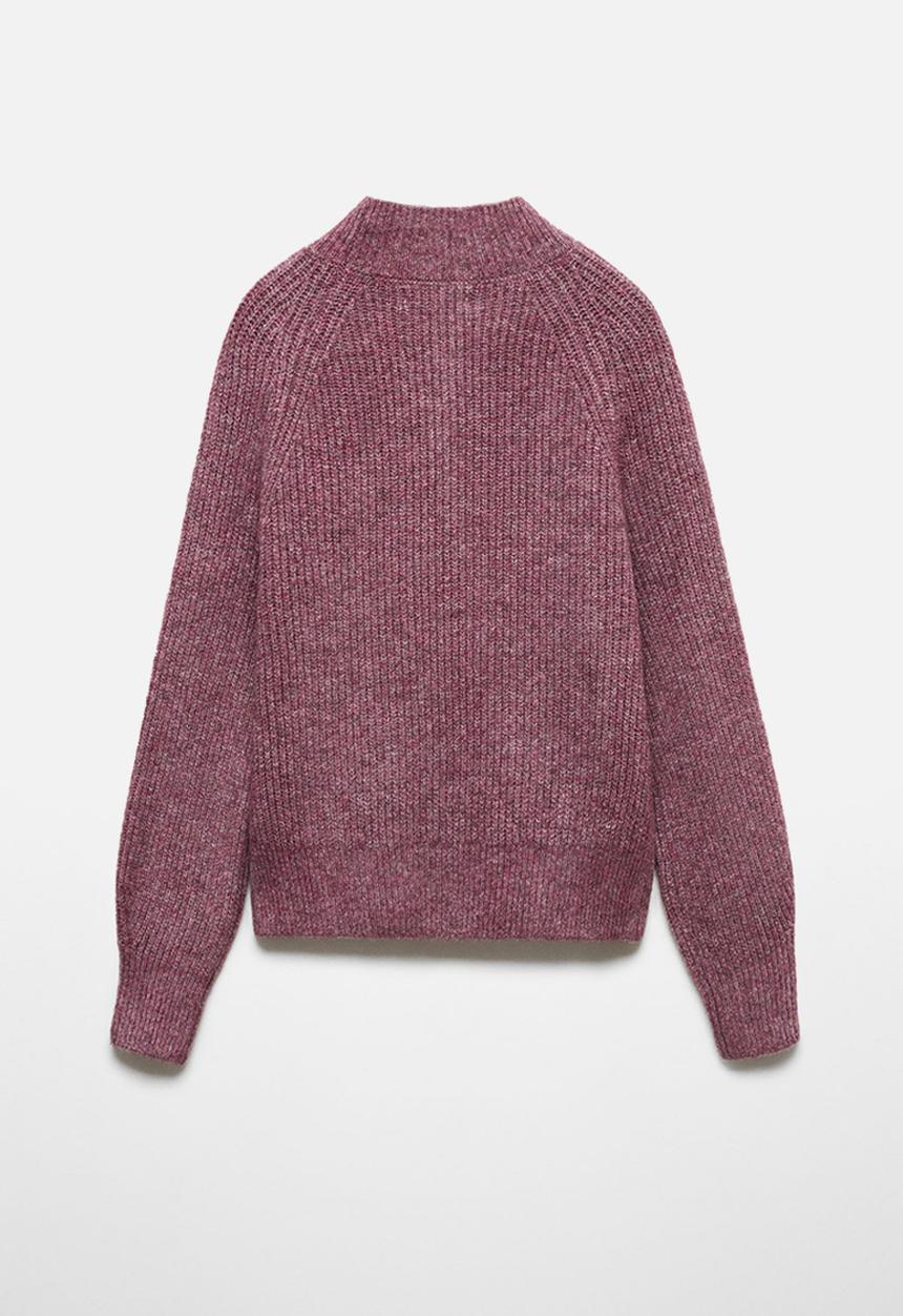 MANGO - Sweater tessa - mauve