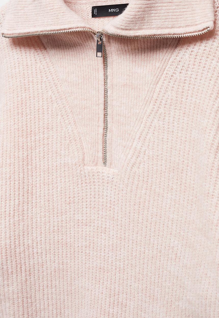 MANGO - Plus sweater canet - light pastel pink