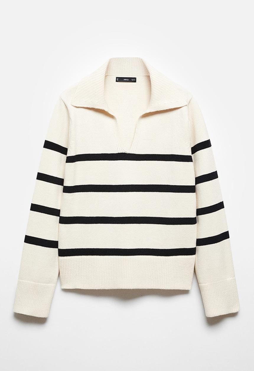 MANGO - Plus sweater velero - light beige