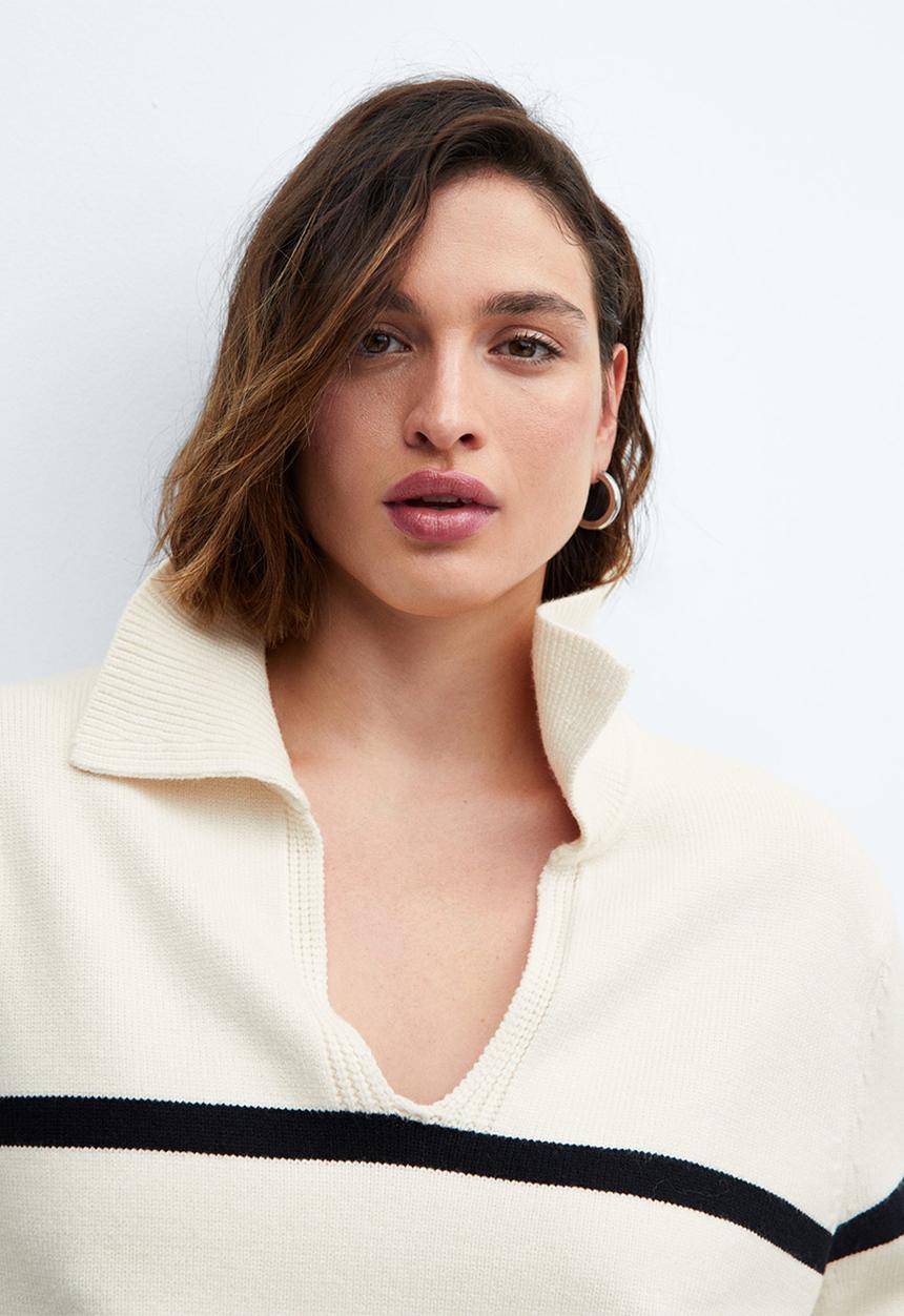 MANGO - Plus sweater velero - light beige
