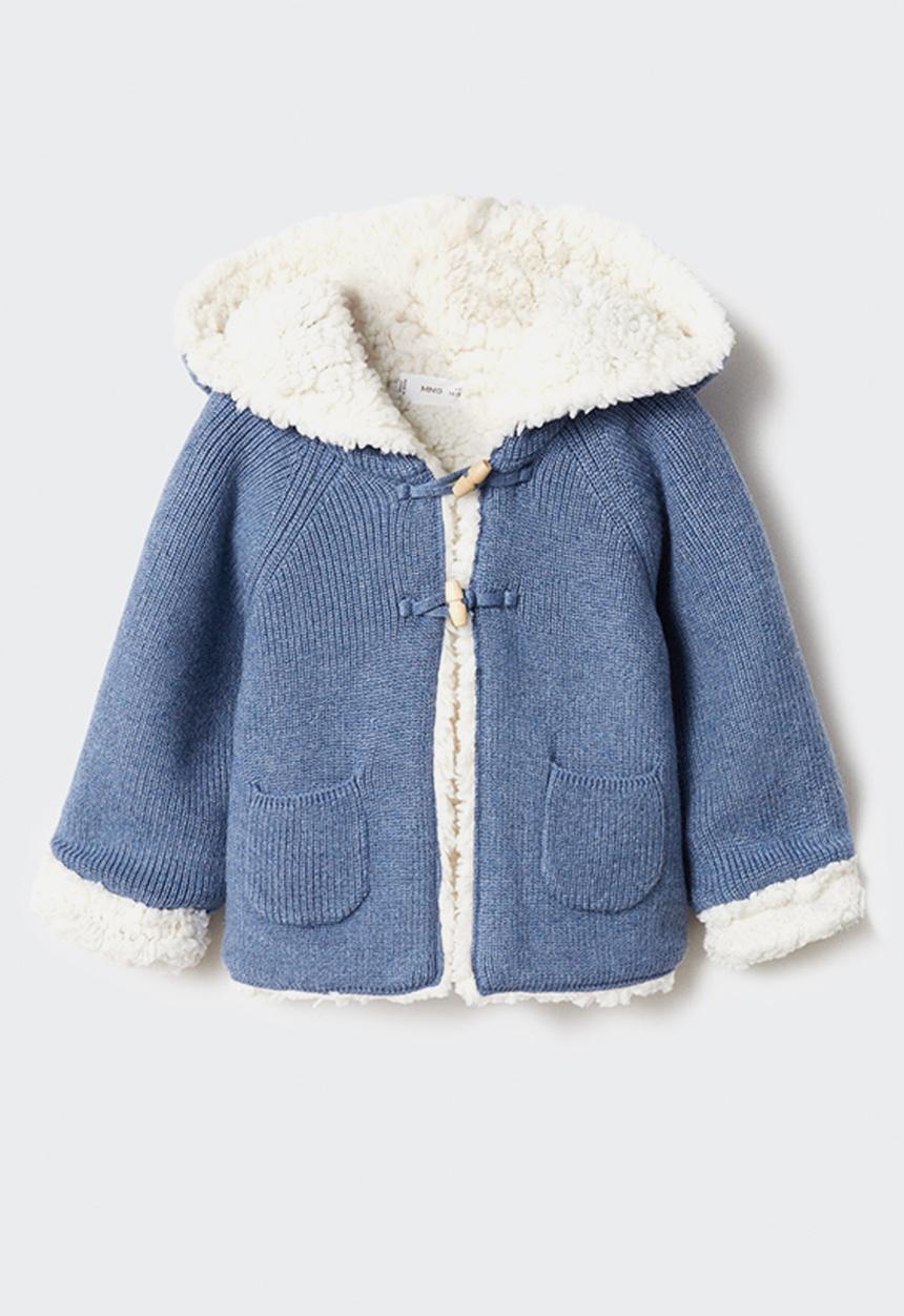 MANGO - Cardigan lulu - blue