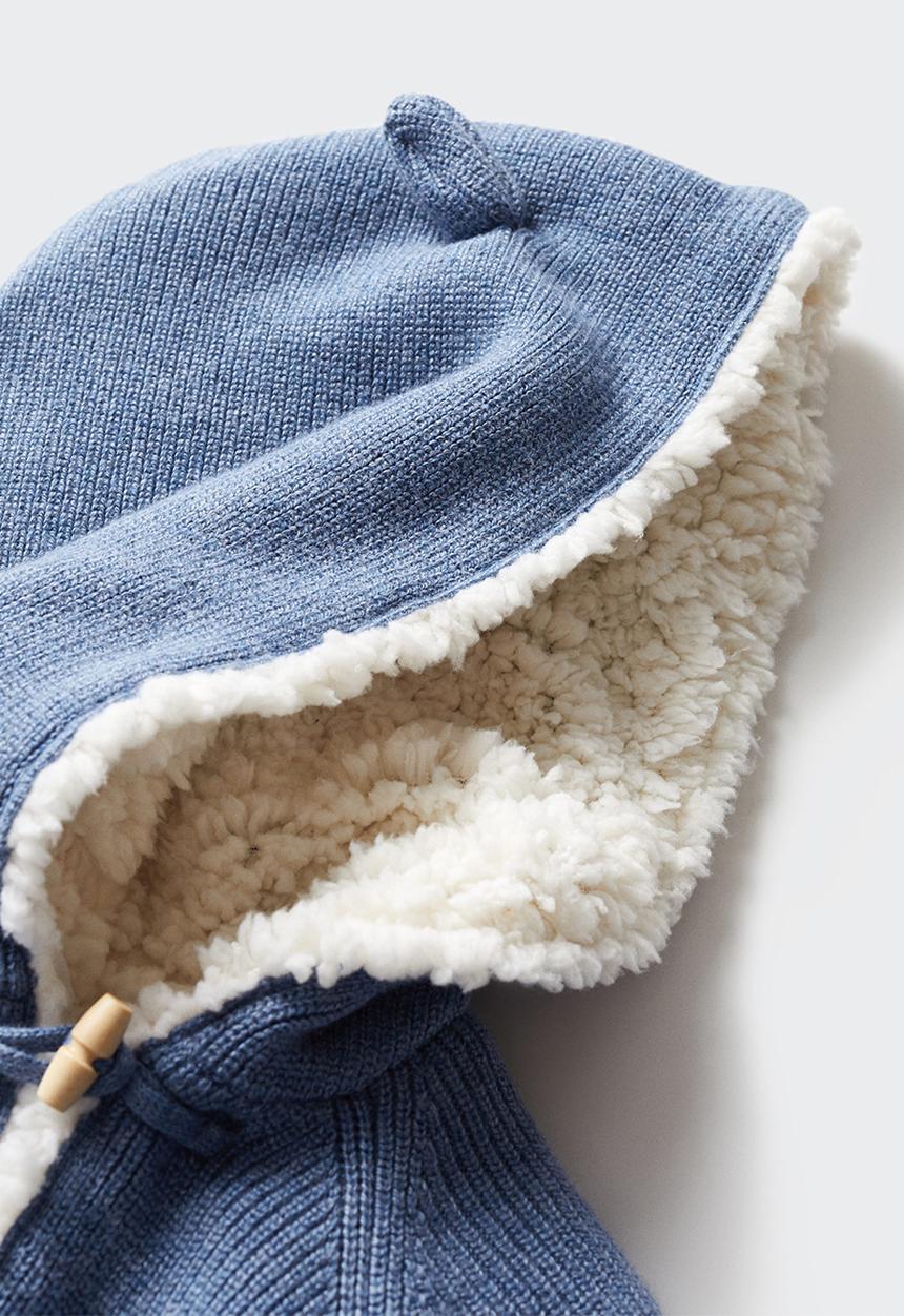 MANGO - Cardigan lulu - blue