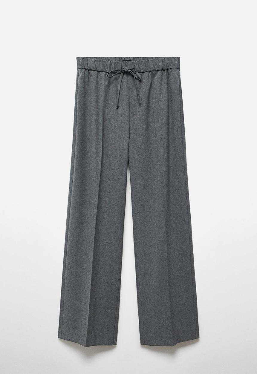 MANGO - Plus trousers lazy - medium gray