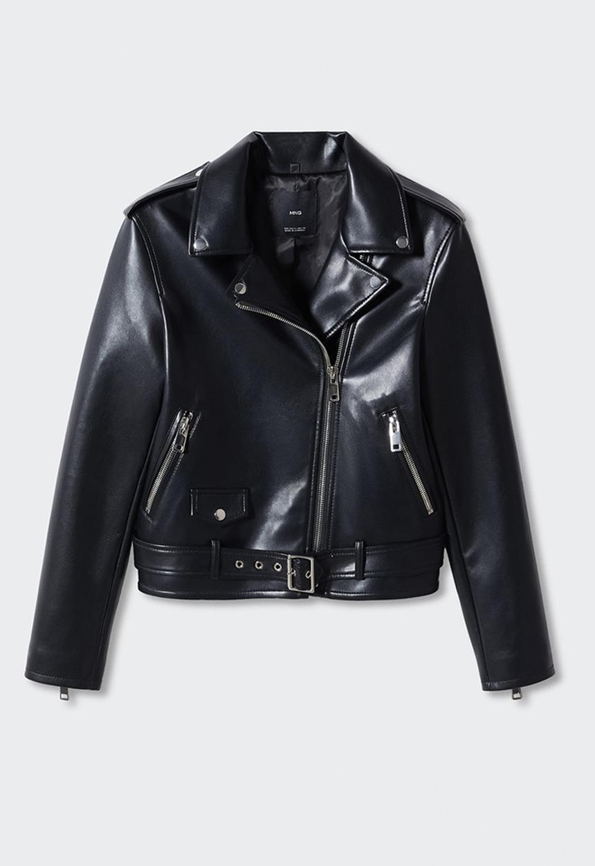 MANGO - Plus jacket fest - black