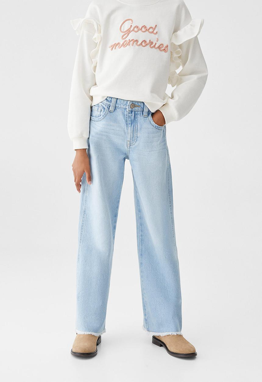 MANGO - Jeans gim - light denim