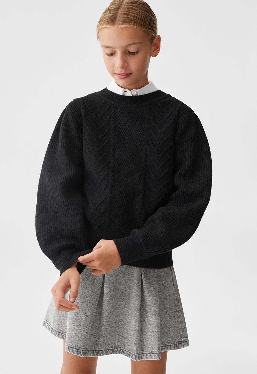 MANGO - Sweater orphelia - black