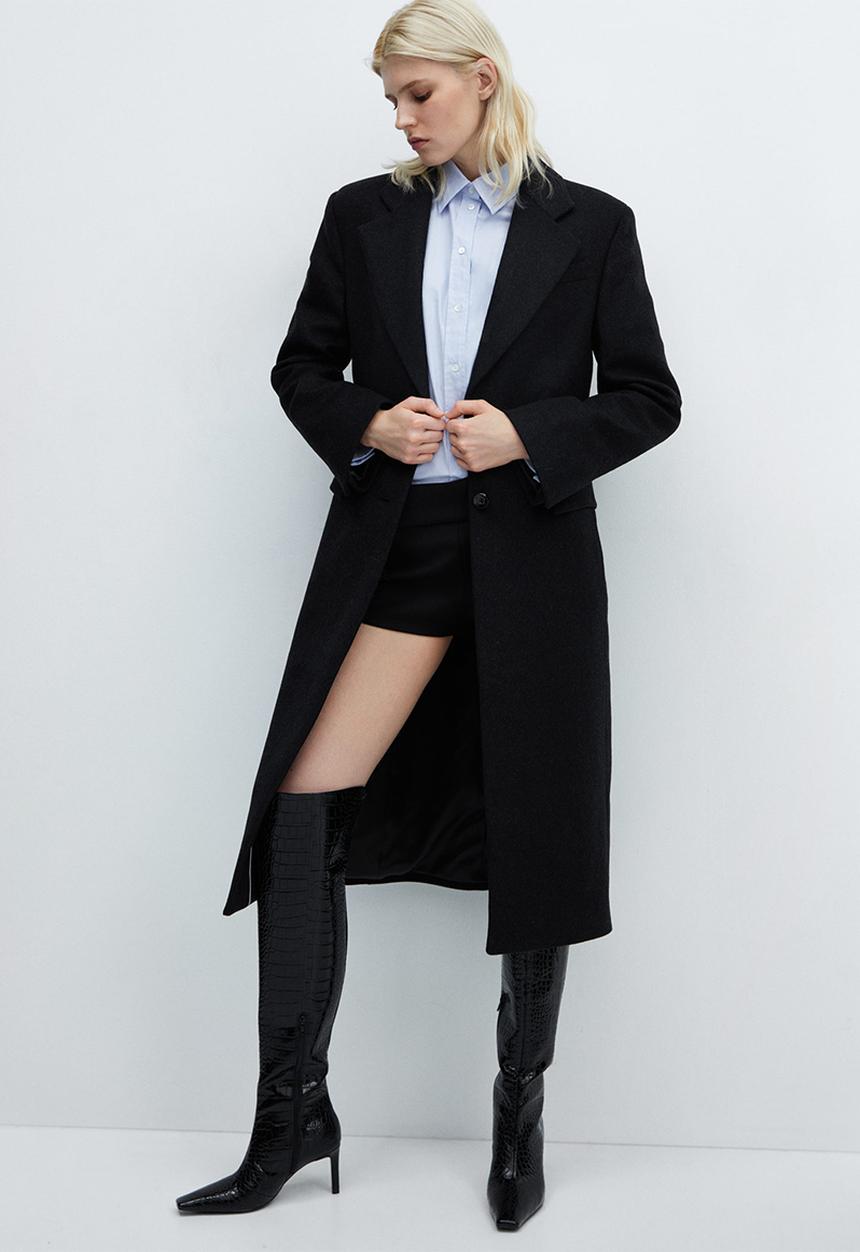MANGO - Avatar over the knee boot - black