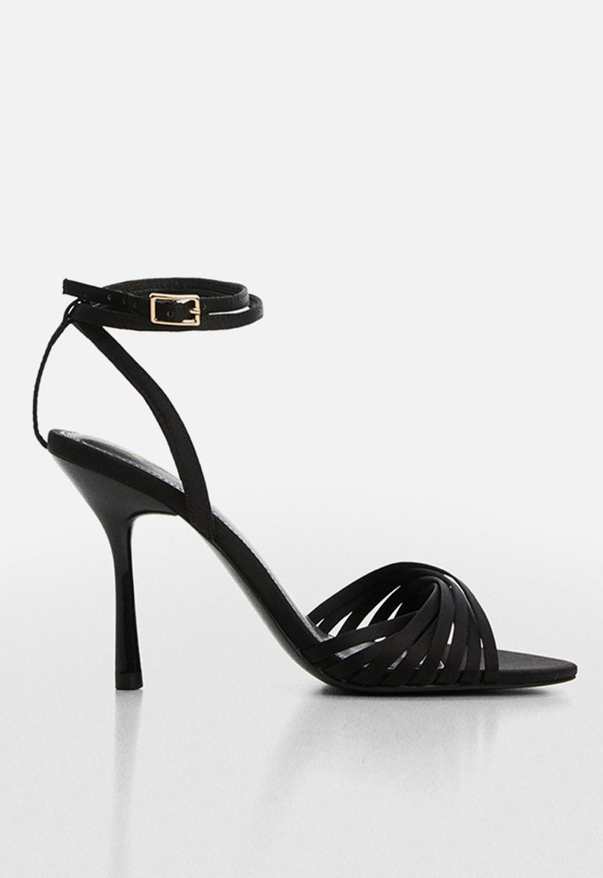 MANGO - Vicky stiletto sandal - black