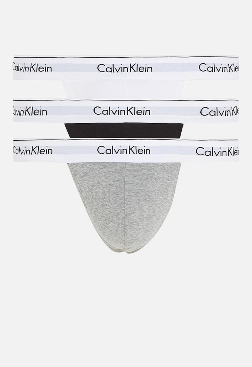Calvin Klein - Thong 3Pk - Multi