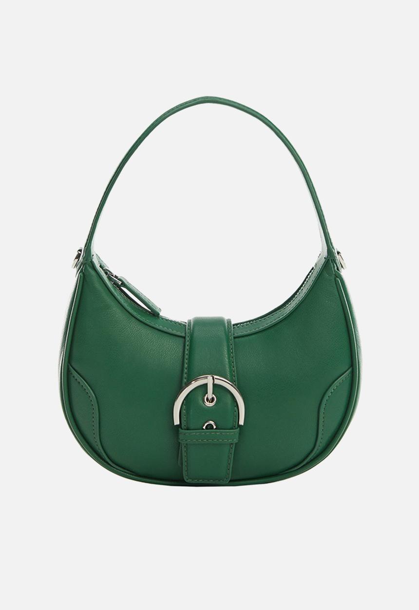 MANGO - Bag mch puffy - billiard green