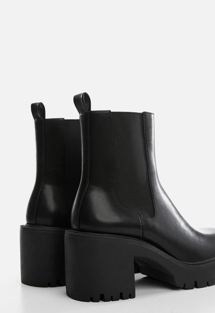 MANGO - Torna ankle boot - black