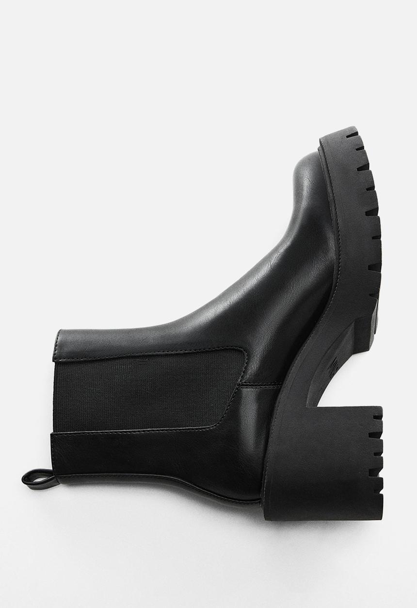 MANGO - Torna ankle boot - black