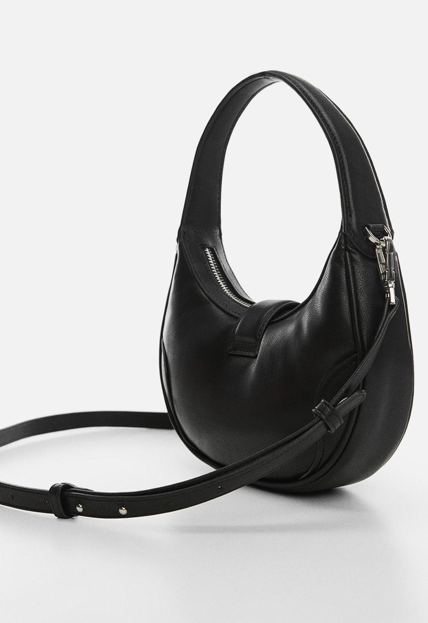 MANGO - Bag mch puffy - black