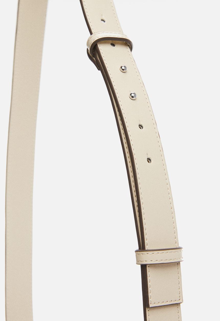 MANGO - Bag m cora - neutral