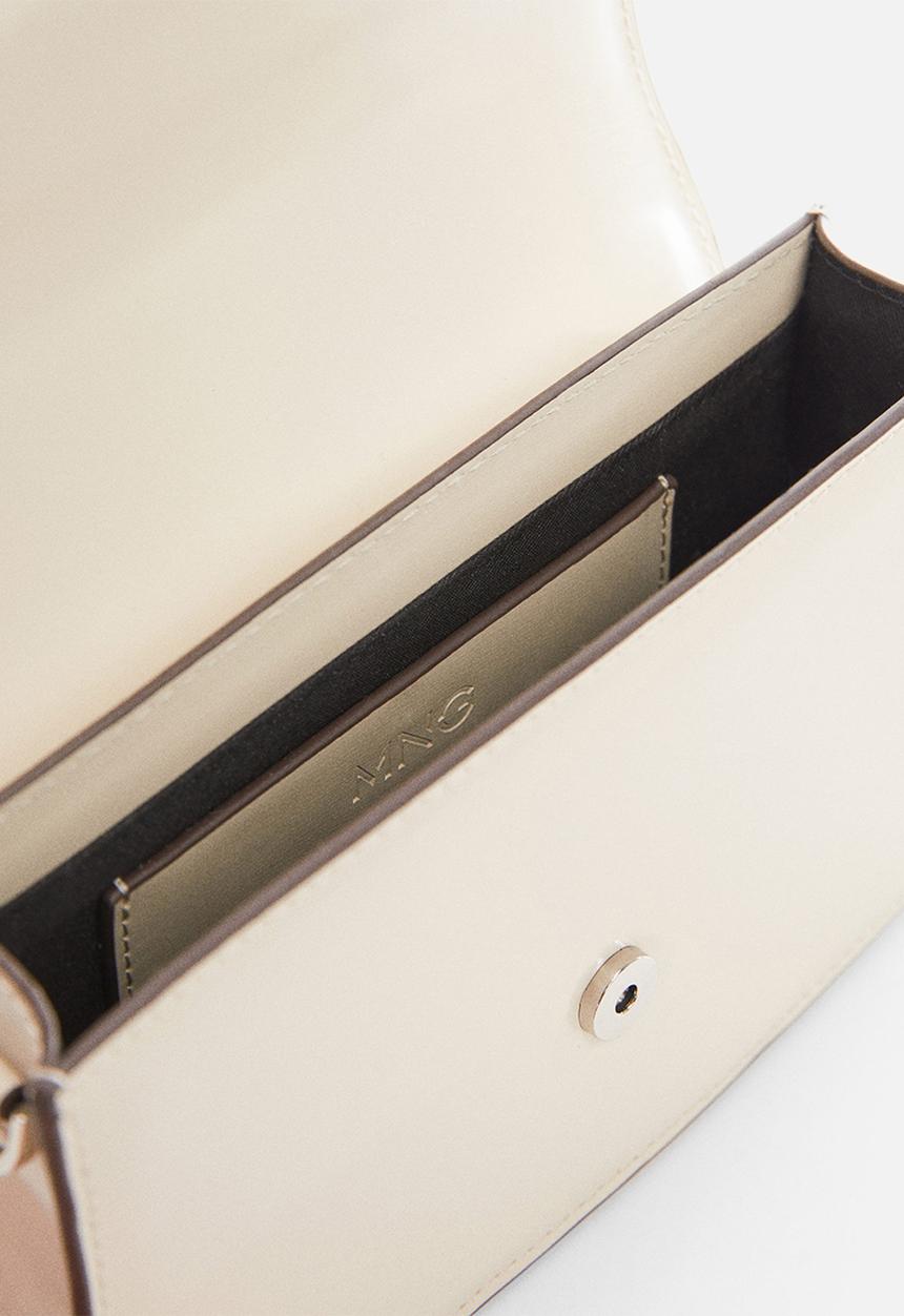MANGO - Bag m cora - neutral