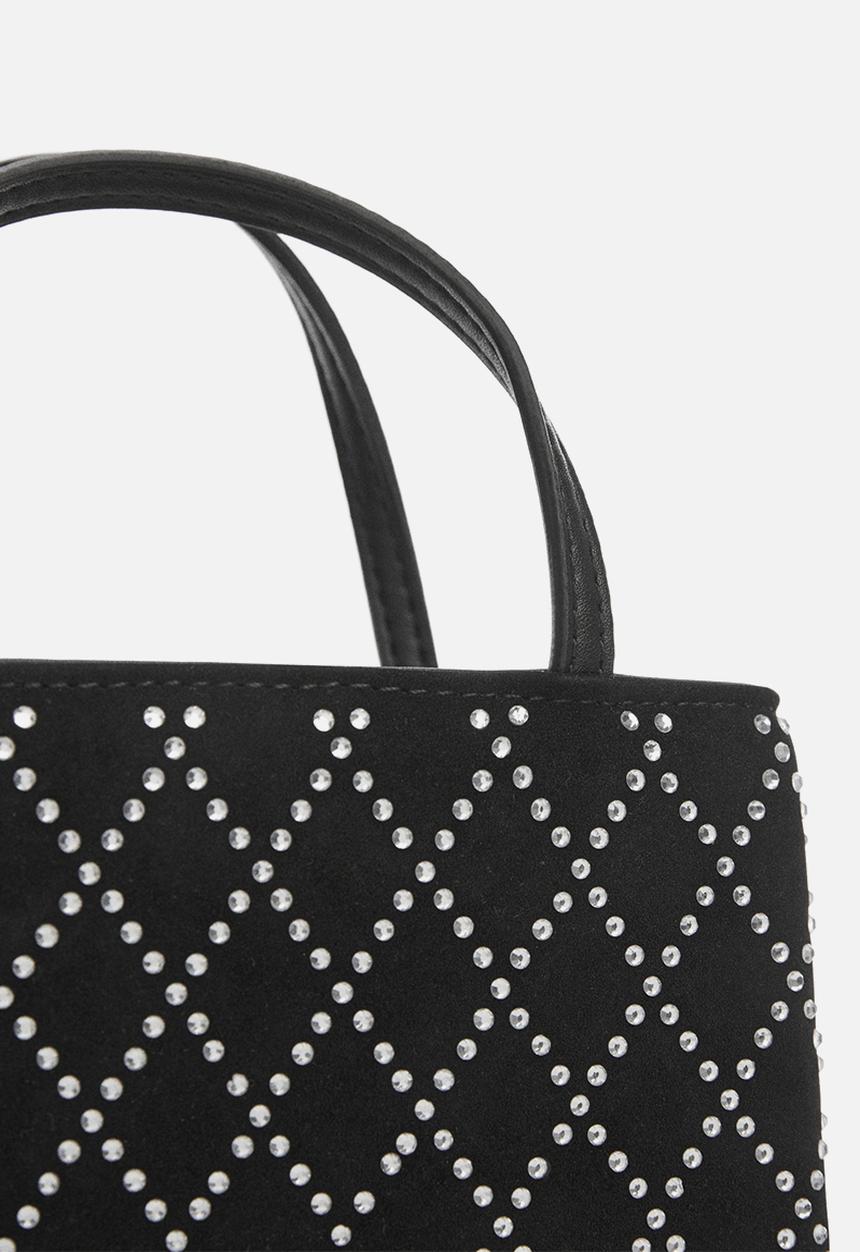 MANGO - Bag mch eve - black