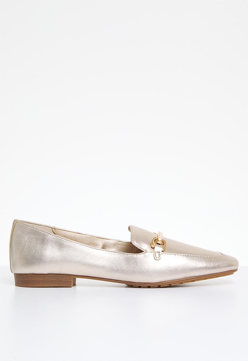 ALDO - Symposia leather loafer - silver